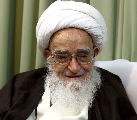بیانات حضرت آیت الله صافی گلپایگانی دردیداربااعضای همایش بزرگداشت مرحوم آیت الله العظمی آقانجفی(ره)